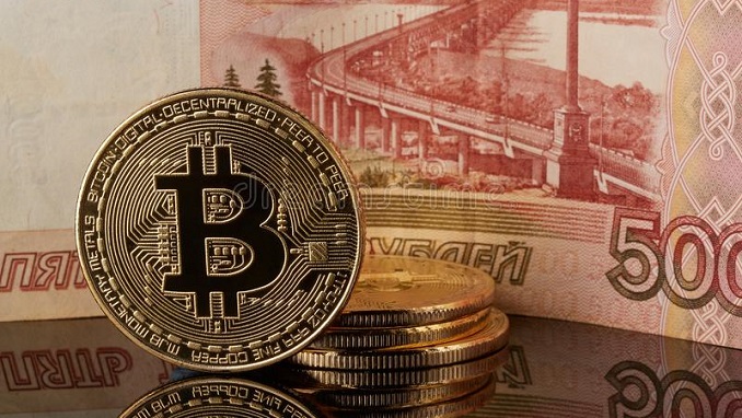 ruble bitcoin